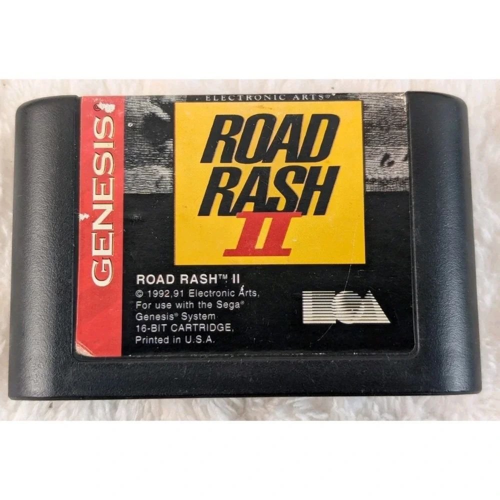 Sega Genesis Game Lot Road Rash II NHL 95 97 NFL World Series‎ Baseball 6